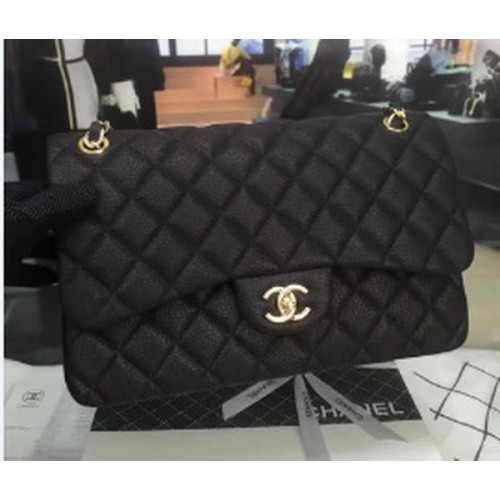 Kabelky Chanel 2.55 Series Flap Bags Original Leather B5024 Black