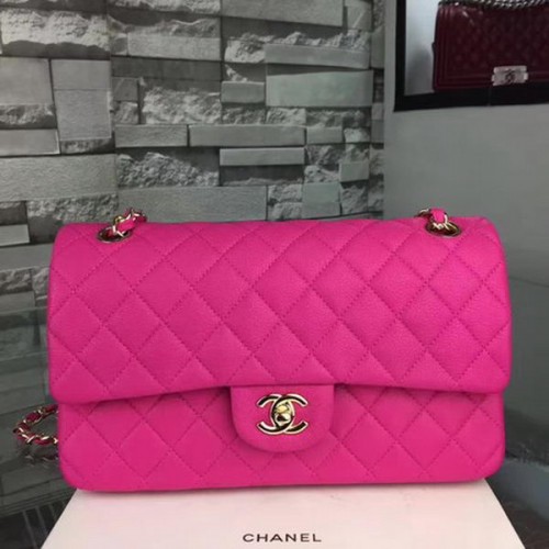 Kabelky Chanel 2.55 Series Flap Bags Original Leather B5024 Rose