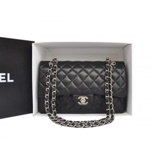 Kabelka Chanel A1112 2.55 Series Flap, originální kůže, černá