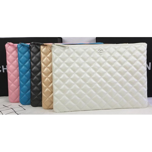 Kabelka Chanel Clutch Original Ovčí Kůže A69254 A69253