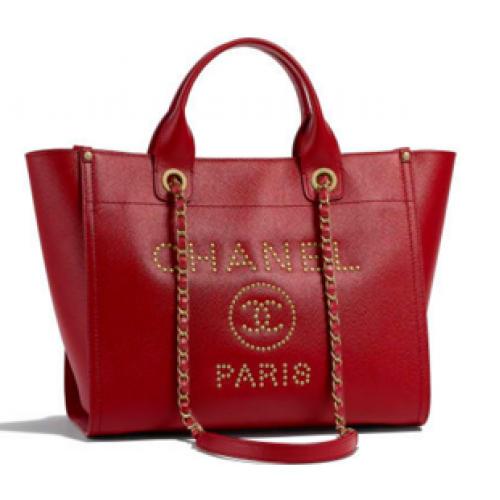 Chanel Zrnitá telecí kůže zlaté barvy Kovové hodinky A57069 vínové