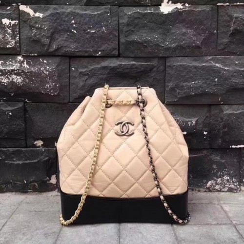 Kabelka Chanel Hobo z ovčí kůže A92994 meruňková