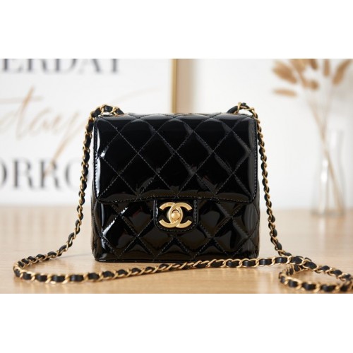 Chanel MINI FLAP CAB AS3647 černá