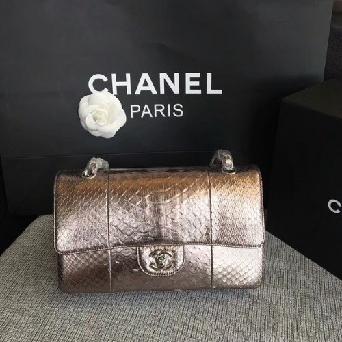 Chanel originální kabelka přes rameno z pythonu CF1112D