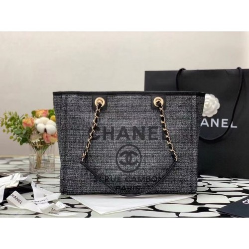 Nákupní taška Chanel MM A67001 černá