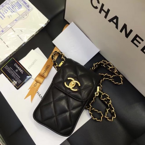 Kabelka přes rameno Chanel Originální kůže CHA35590 Černá