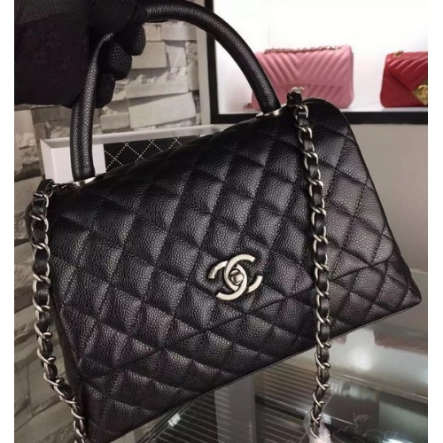 Kabelka Chanel přes rameno Original Caviar Leather A7779 černá