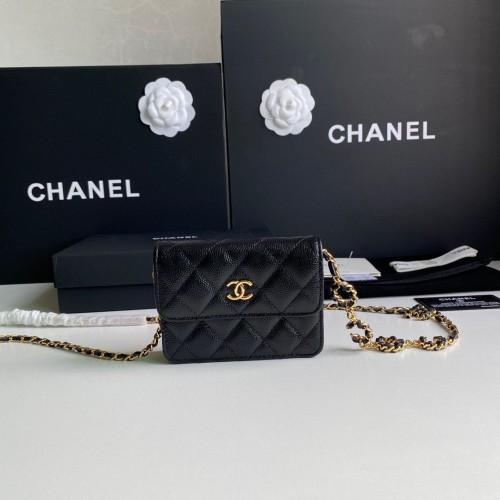 Kabelka Chanel WOC Original Caviar Leather 2306 Black