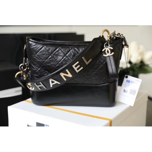Kabelka Chanel Gabrielle hobo A93824 černá