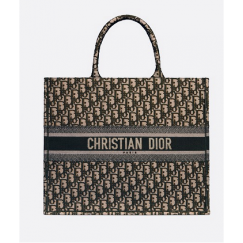 Taška na knihy Dior DIOR OBLIQUE M1286Z zelená