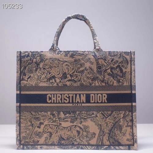DIOR BOOK TOTE BAG TOILE DE JOUY M1286ZT zelená