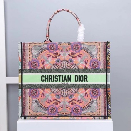 DIOR BOOK TOTE Vícebarevná kravata Dior Výšivka M1286