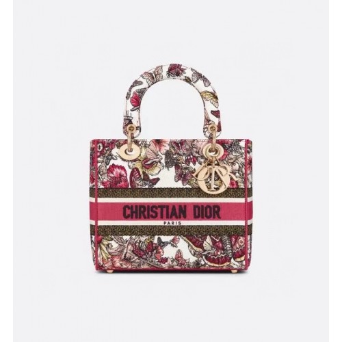 Kabelka DIOR LADY D-LITE s výšivkou M0566BRE-10