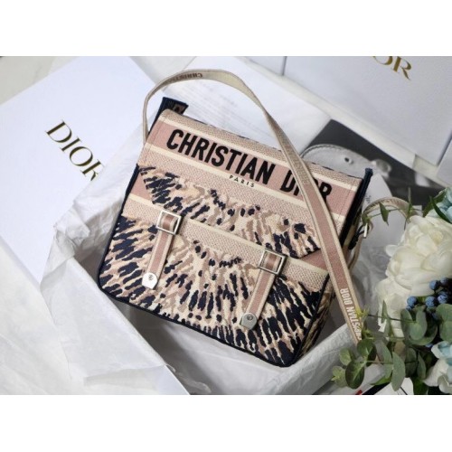 Kabelka DIORCAMP Dior Multicolor Tie Dior Embroidery M1291