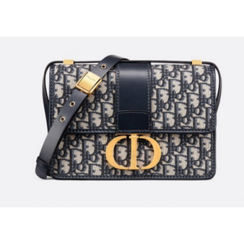 Kabelka Dior 30 MONTAIGNE DIOR OBLIQUE BAG M9203 modrá
