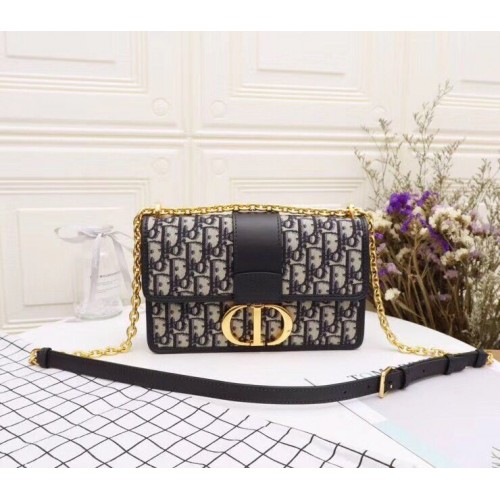 Kabelka Dior 30 MONTAIGNE DIOR OBLIQUE BAG M9204 modrá