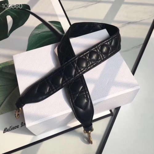 Kožený řemínek Dior 035891 černý