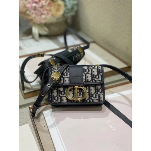 Dior Oblique Canvas mini M9204U modré