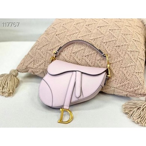 Dior MALÉ SEDLOVÉ KOŠÍKY-TAS VAN KALFSLEER M0445CW SVĚTLE RŮŽOVÉ