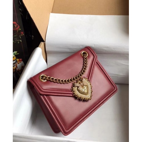 Dolce & Gabbana telecí kůže kůže 4046 vínová