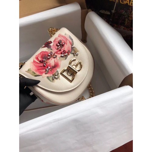 Dolce & Gabbana telecí kůže 8595 bílá