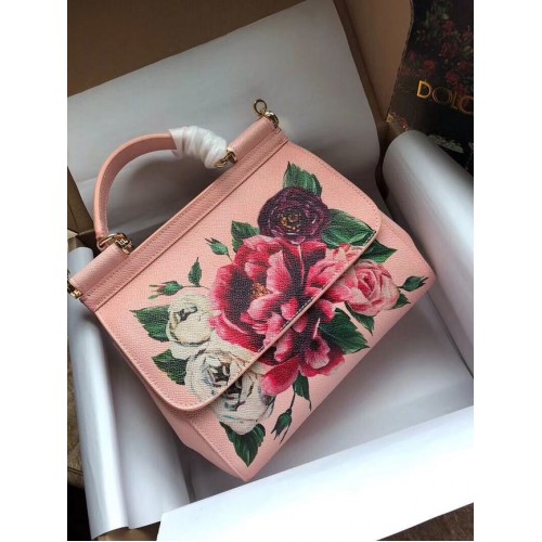 Dolce & Gabbana SICILY kabelka z telecí kůže 4136-10