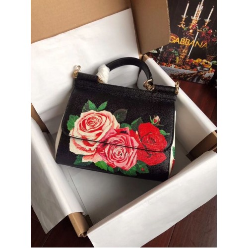 Dolce & Gabbana kabelka SICILY z telecí kůže 4136-14