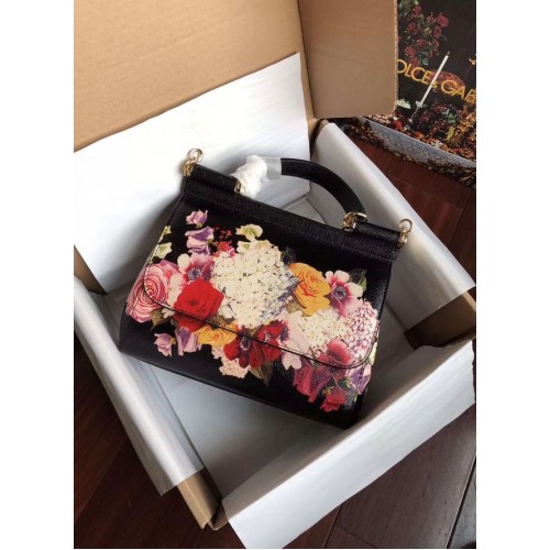 Dolce & Gabbana SICILY kabelka z telecí kůže 4136-19