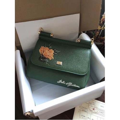 Dolce & Gabbana kabelka SICILY z telecí kůže 4136-23