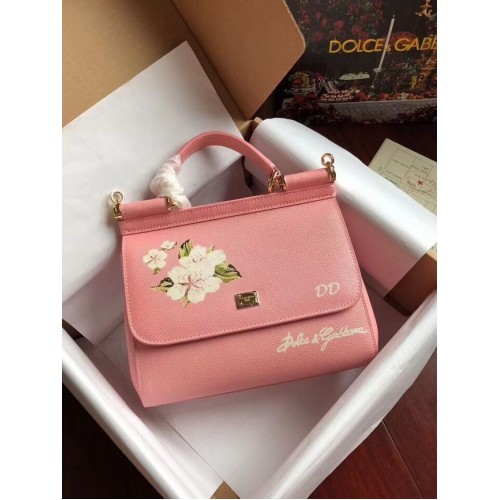 Dolce & Gabbana SICILY kabelka z telecí kůže 4136-9