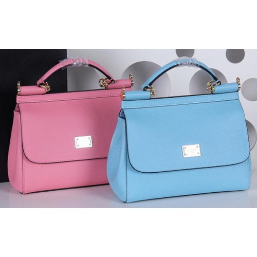 Kabelka Dolce & Gabbana SICILY z telecí kůže BB4136