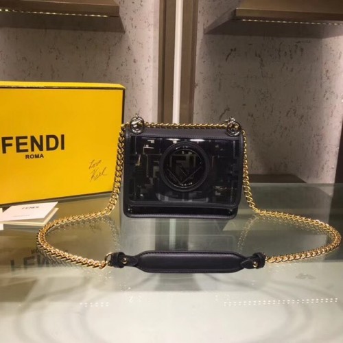 Fendi KAN IF SMALLPU taška 8BT286A7T černá
