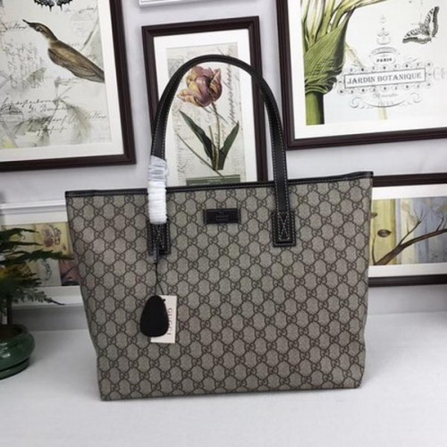 Kabelka Gucci GG Imprimé Tote 211137 Hnědá