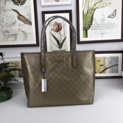 Kabelka Gucci GG Imprimé Tote 211137 zlatá