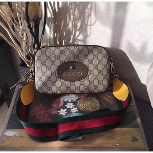 Kabelka Gucci GG Supreme přes rameno 476466 hnědá