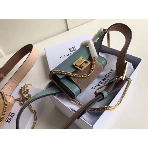 Givenchy 2018 GV3 Nano Belt Bag G89546 Green