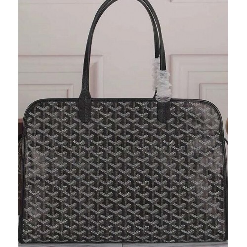 Kožená taška Goyard Calfskin G5896 černá