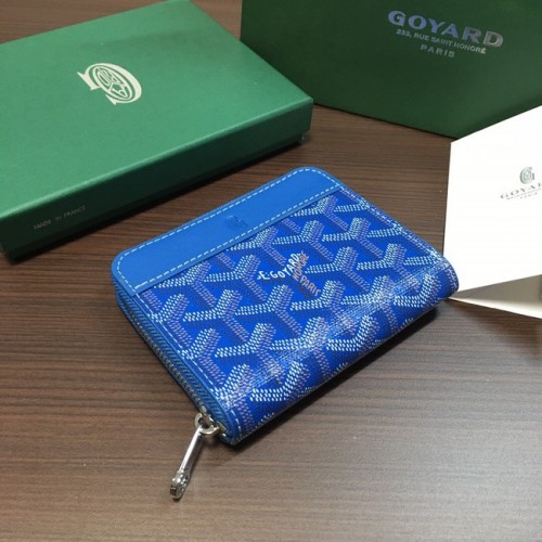 Pouzdro na karty Goyard G9982 modré