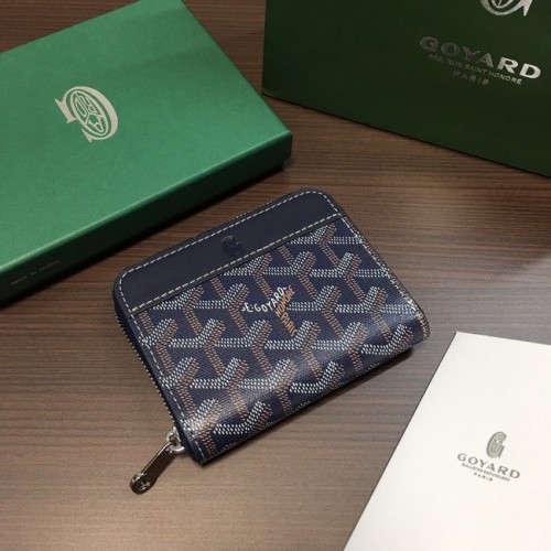 Pouzdro na karty Goyard G9982 tmavě modré