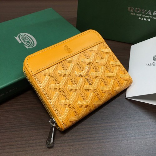 Pouzdro na karty Goyard G9982 žluté