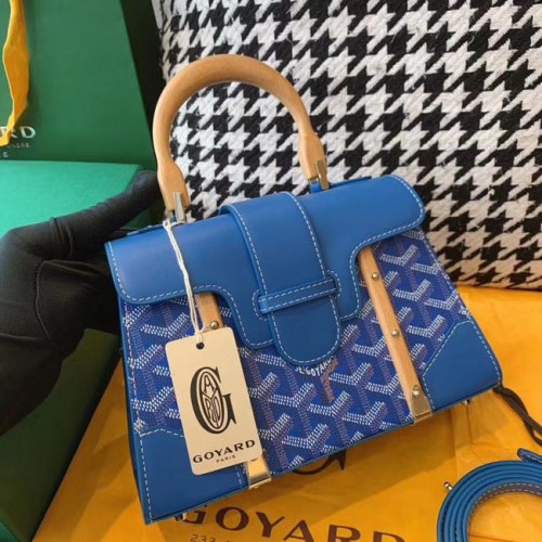 Taška Goyard mini saigon 55632 modrá