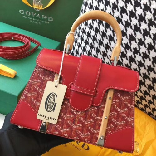 Taška Goyard mini saigon 55632 červená