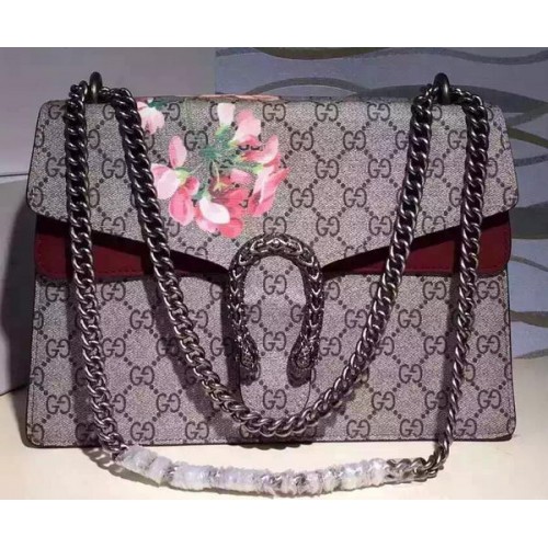 Gucci Dionysus Blooms střední velikost taška přes rameno 421970 červená