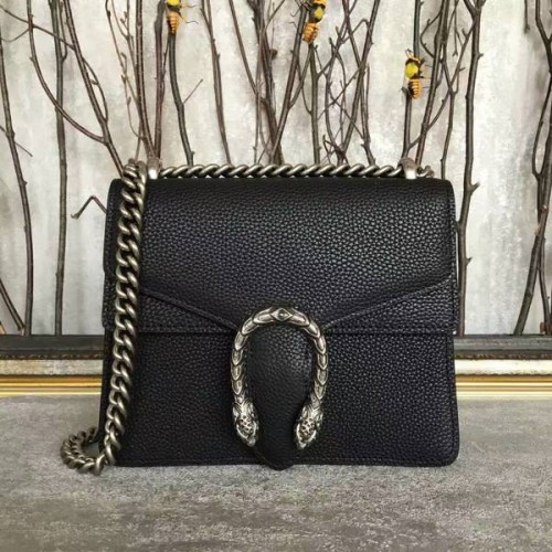 Gucci Dionysus Lichee Pattern Mini Ramenní Taška 421970 Černá