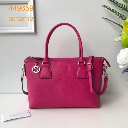 Gucci GG Classic Tote Bag 449659 růžová