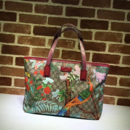 Kabelka Gucci GG Imprimé Tote 211137 červená