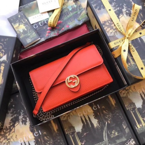 Kabelka Gucci GG Marmont 510314 oranžová