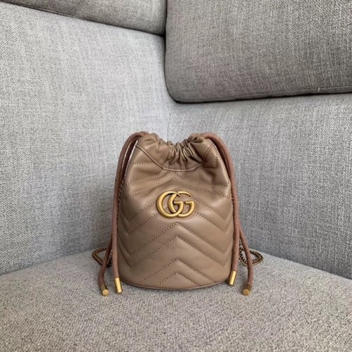 Mini kabelka Gucci GG Marmont 575163 meruňková