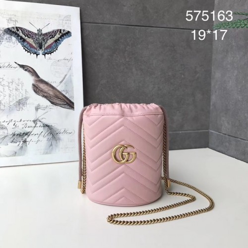 Mini kabelka Gucci GG Marmont 575163 růžová