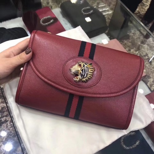 Malá kabelka přes rameno Gucci GG Marmont 570145 vínová